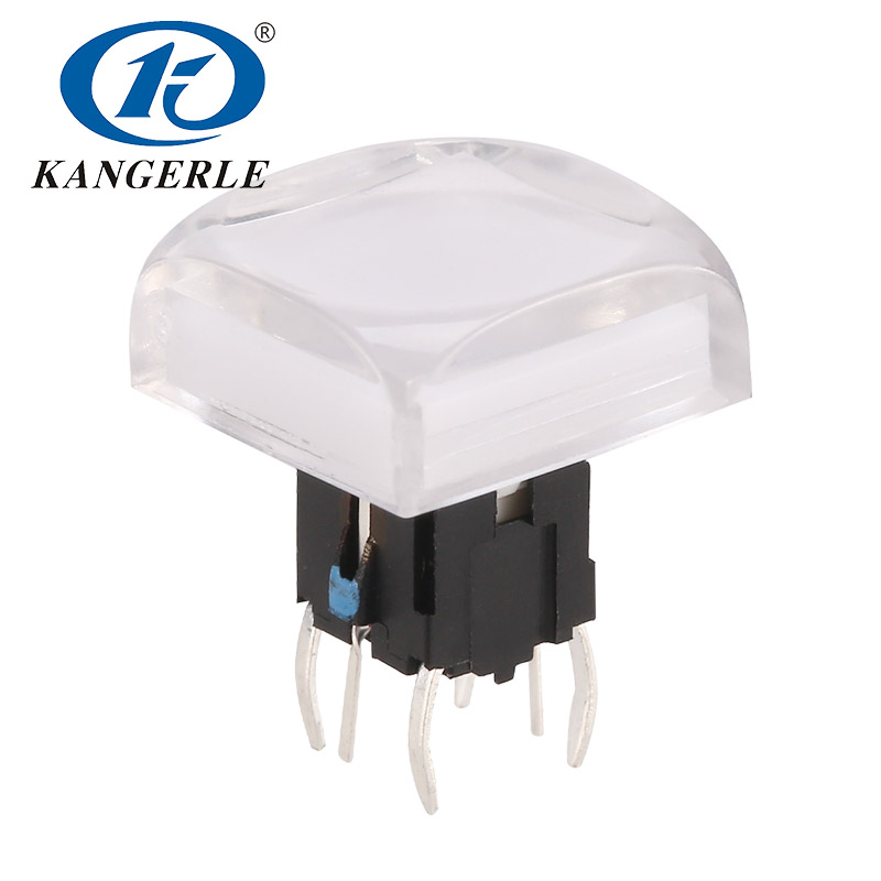 帶燈輕觸開關(guān)6x6x13D-方蓋